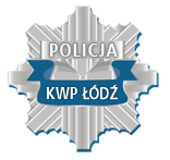 Gwiazda policyjna z napisem Poliicja, Komenda Wojewódzka Policji w Łodzi